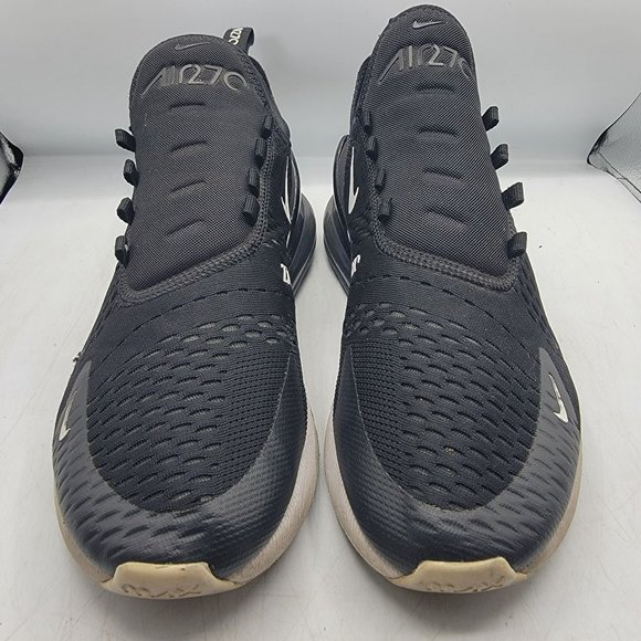 Nike Air Max 270 Mens 11.5 Black White Sneaker Shoes Athletic Comfort AH8050-002 main image 14